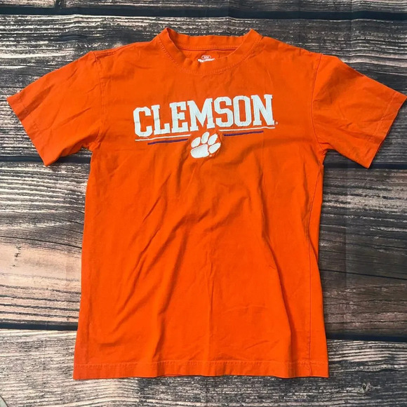 Clemson Tigers Men's Orange Graphic T-Shirt Size Medium Short Sleeve‎ - Picture 1 of 3